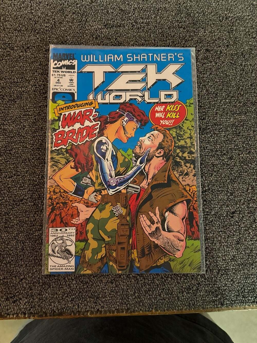 WILLIAM SHATNERS TEK WORLD LOT #1 #2 #4 NM MARVEL EPIC COMICS